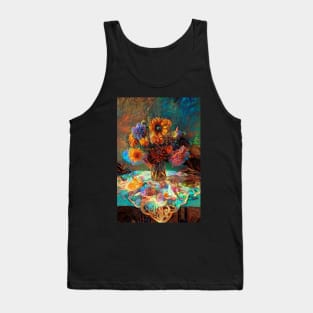 Fractal bouquet Tank Top